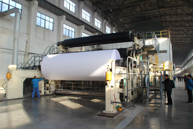 2. Technical parameters of Model 2400 a4 Paper Manufacturing Machine